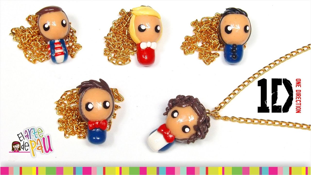 Chibis 1D One Direction (Cold Porcelain/Porcelana Fría)