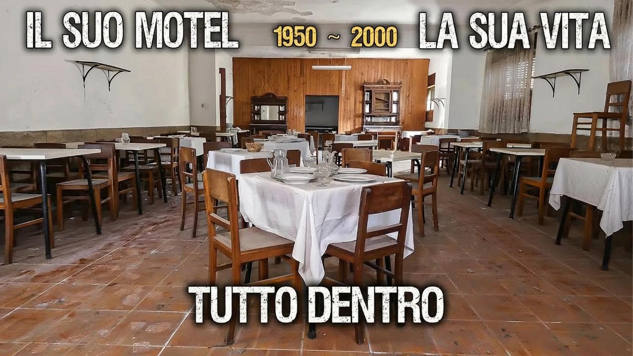 Motel intatto dopo 22 anni di abbandono: esplorazione urbana incredibile