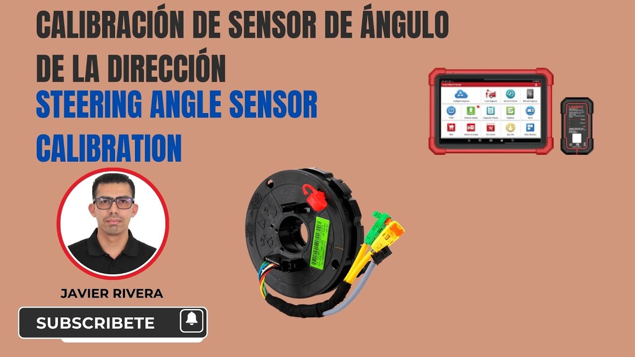 Calibración de sensor de ángulo de la dirección/ Steering angle sensor calibration/ ESP/ ABS/ VSA.