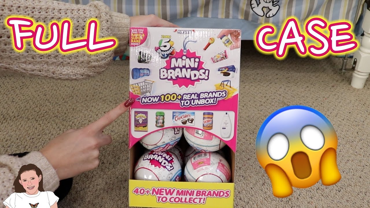 Opening a FULL CASE of ZURU Mini Brands! | Kelli Maple