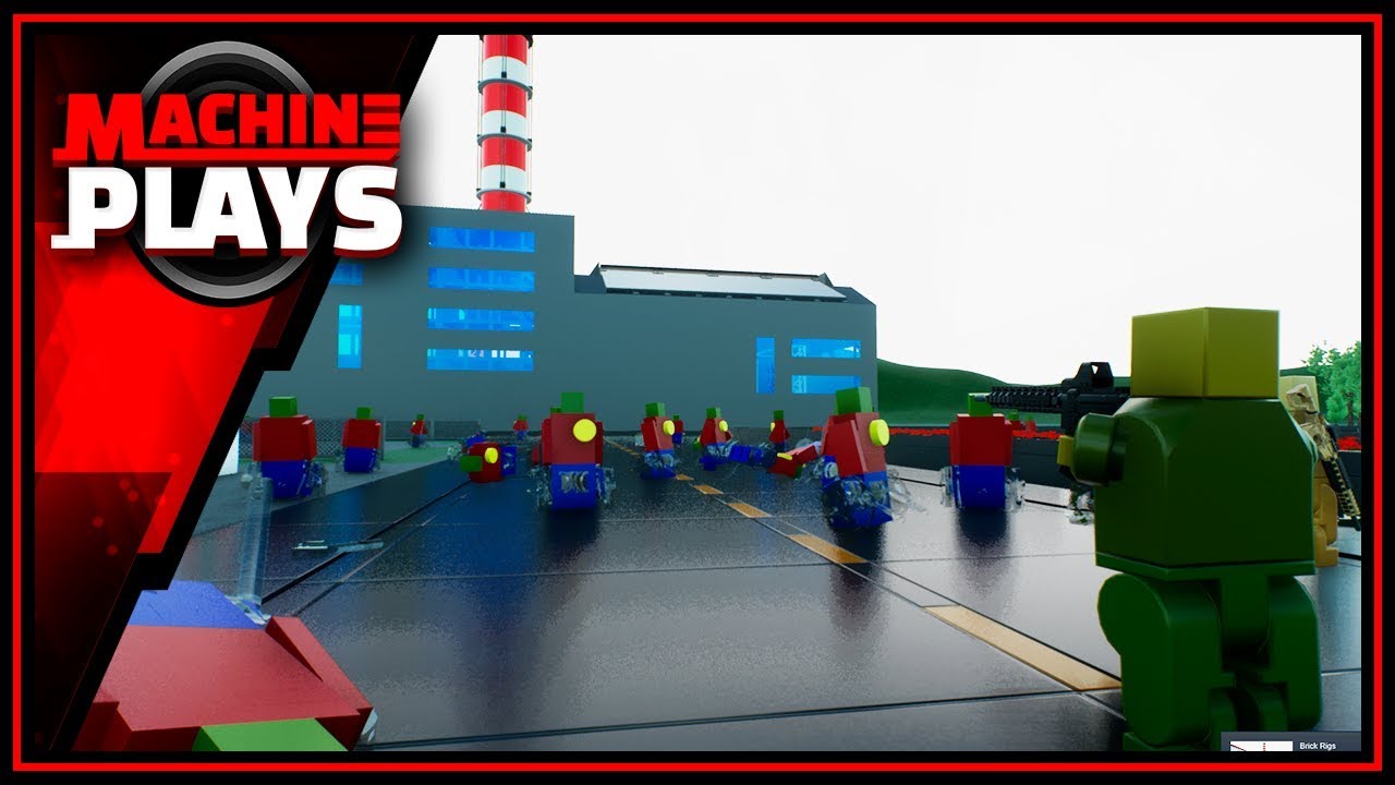 EXPLODIU A USINA NUCLEAR E TODOS VIRARAM ZUMBIS COM GQ GAMES BRICK RIGS!
