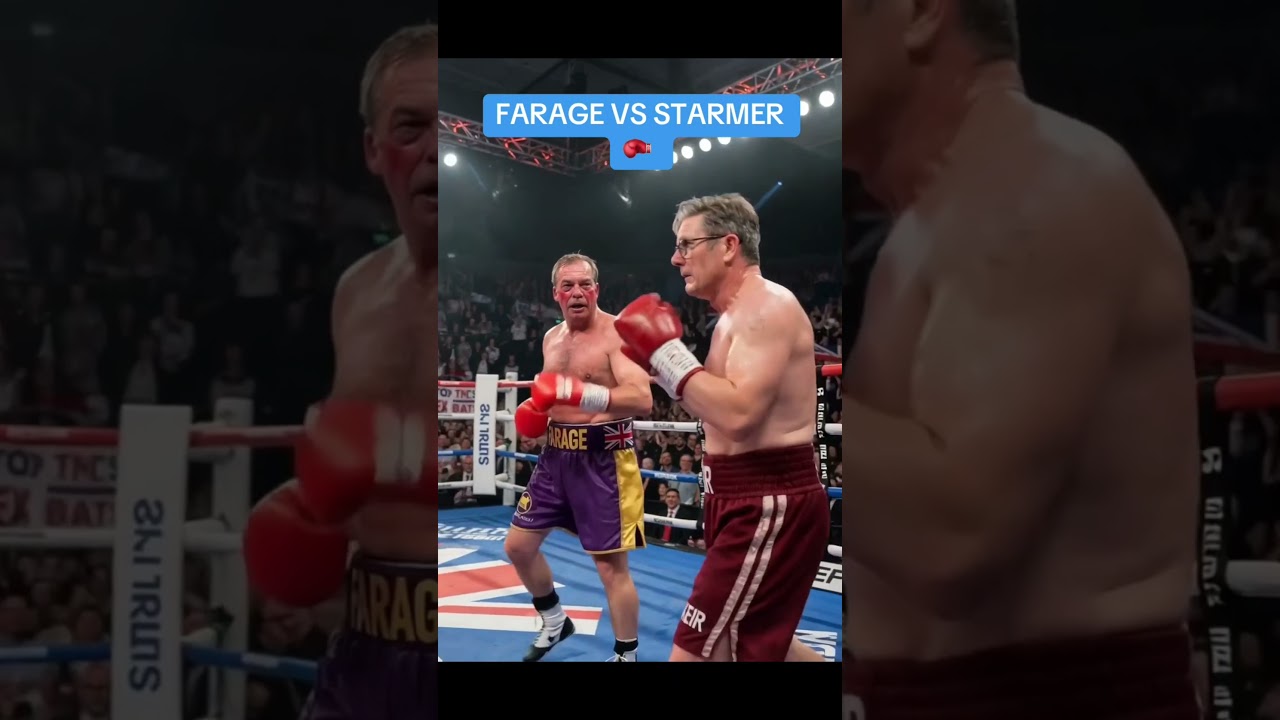 Who wins this Farage vs Starmer fight? #shorts #politics #uk