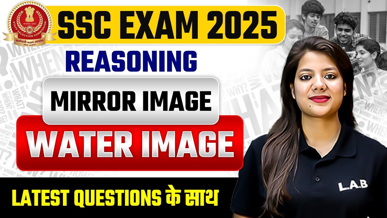Mirror Image & Water Image Reasoning Tricks | Reasoning for SSC Exams 2025 |Reasoning by Swapnil Mam