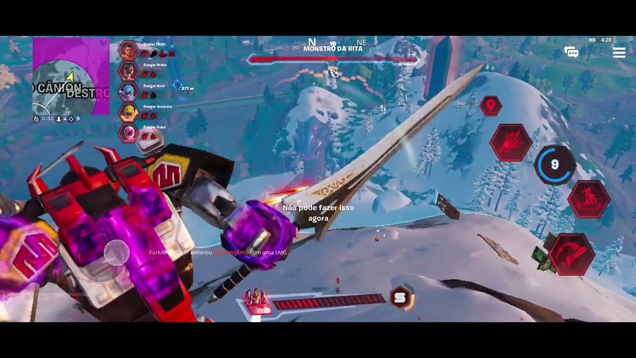 Jogando Fortnite pela primeira vez! Moto Edge 60 fusion.