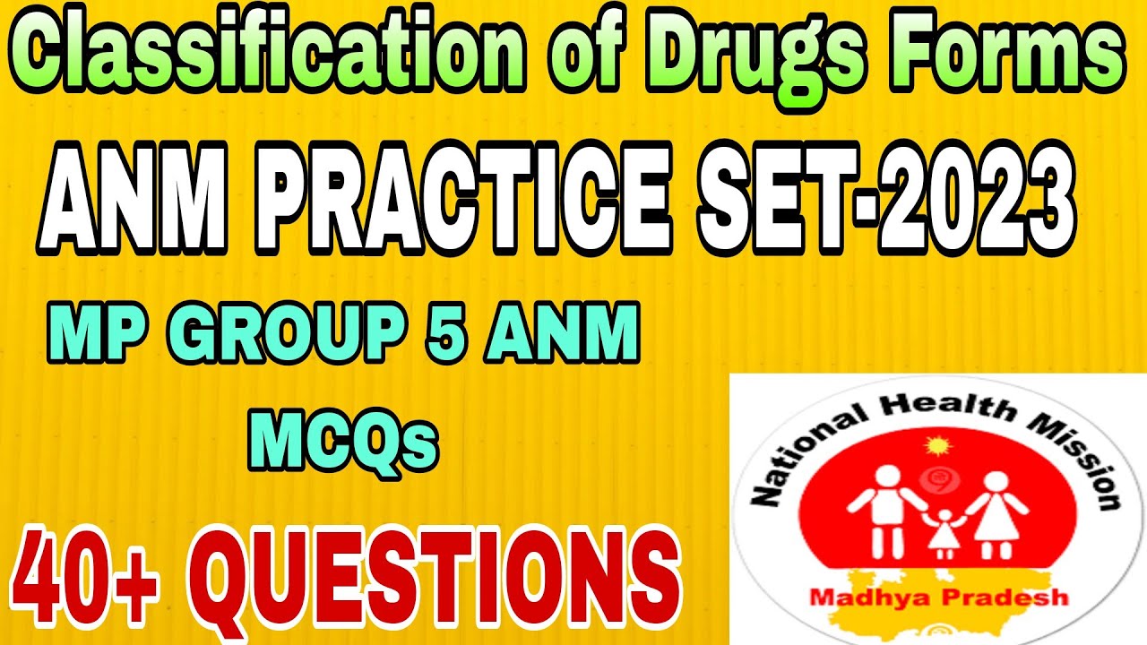 MP GROUP 5 ANM MCQs QUESTIONS AND ANSWER/MP NHM/ANM PRACTICE SET 2023