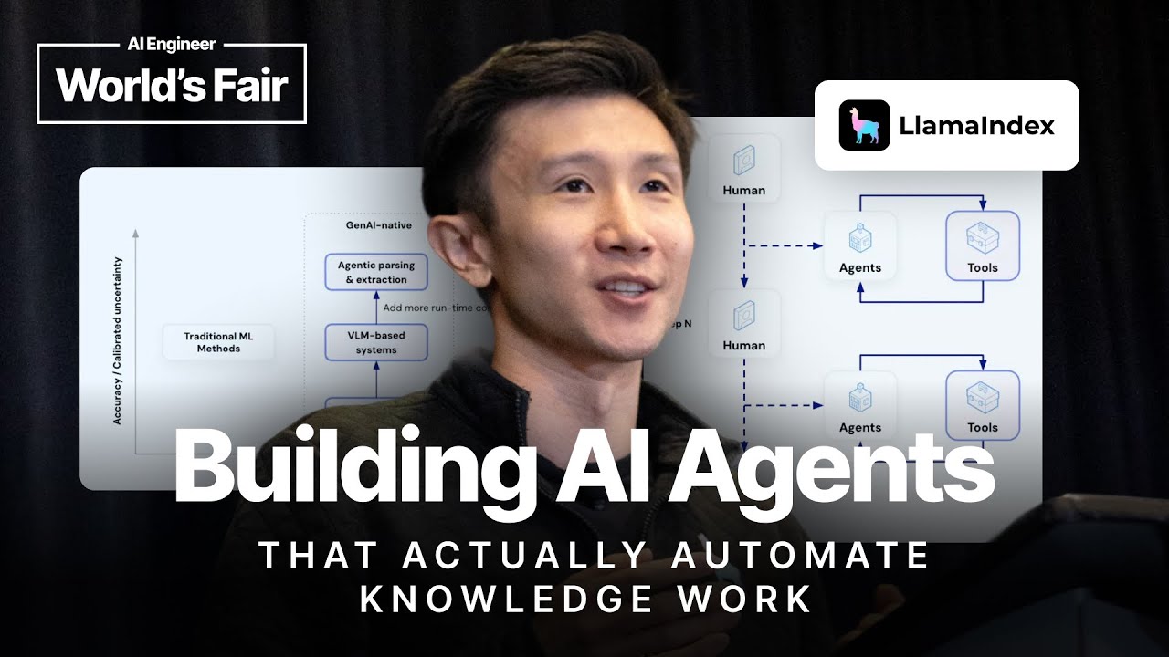 Building AI Agents that actually automate Knowledge Work - Jerry Liu, LlamaIndex