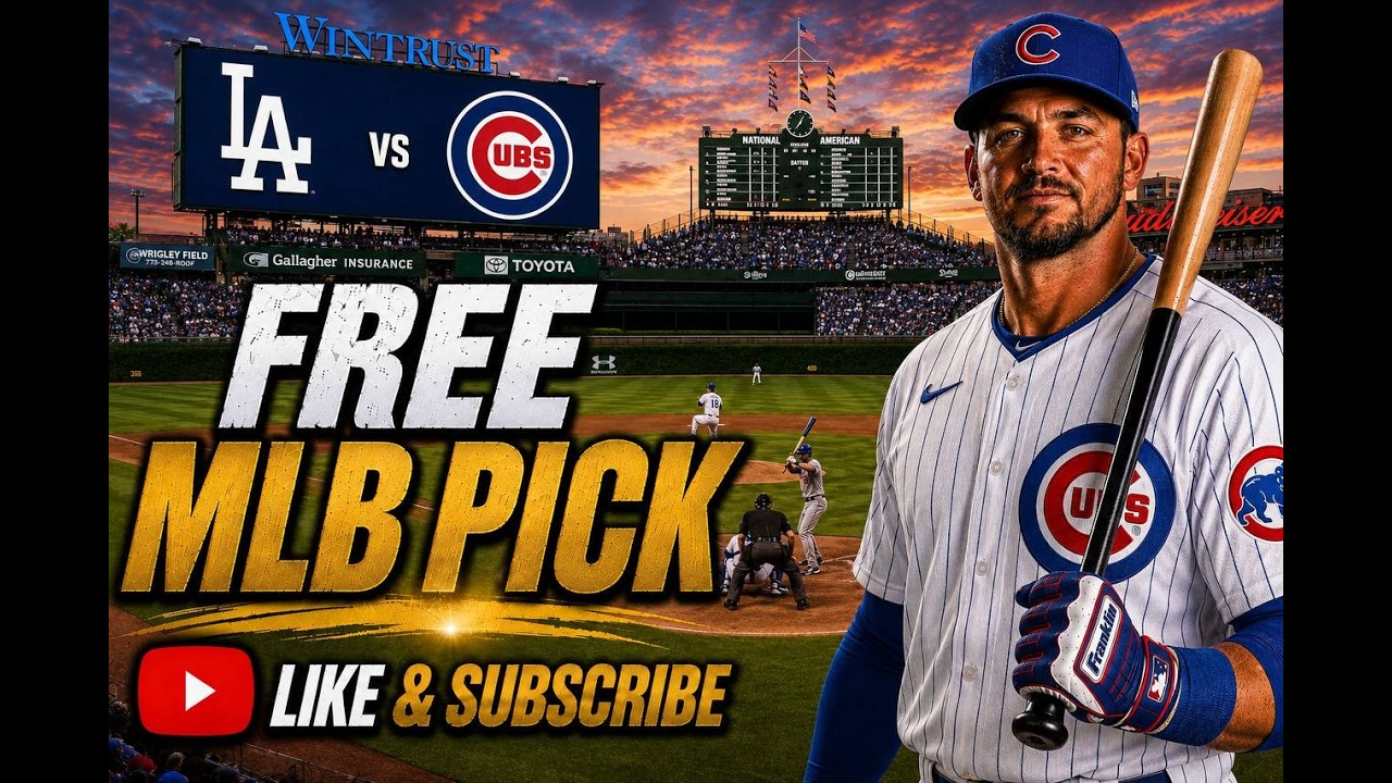 Бесплатные прогнозы на MLB: Кабс против Доджерс 04/08/26 #ПрогнозыMLB #СтавкиНаMLB