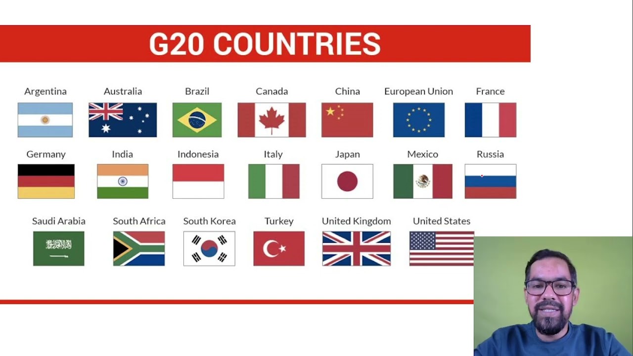 G20 summit Countries list | List of G20 Members | G20 India