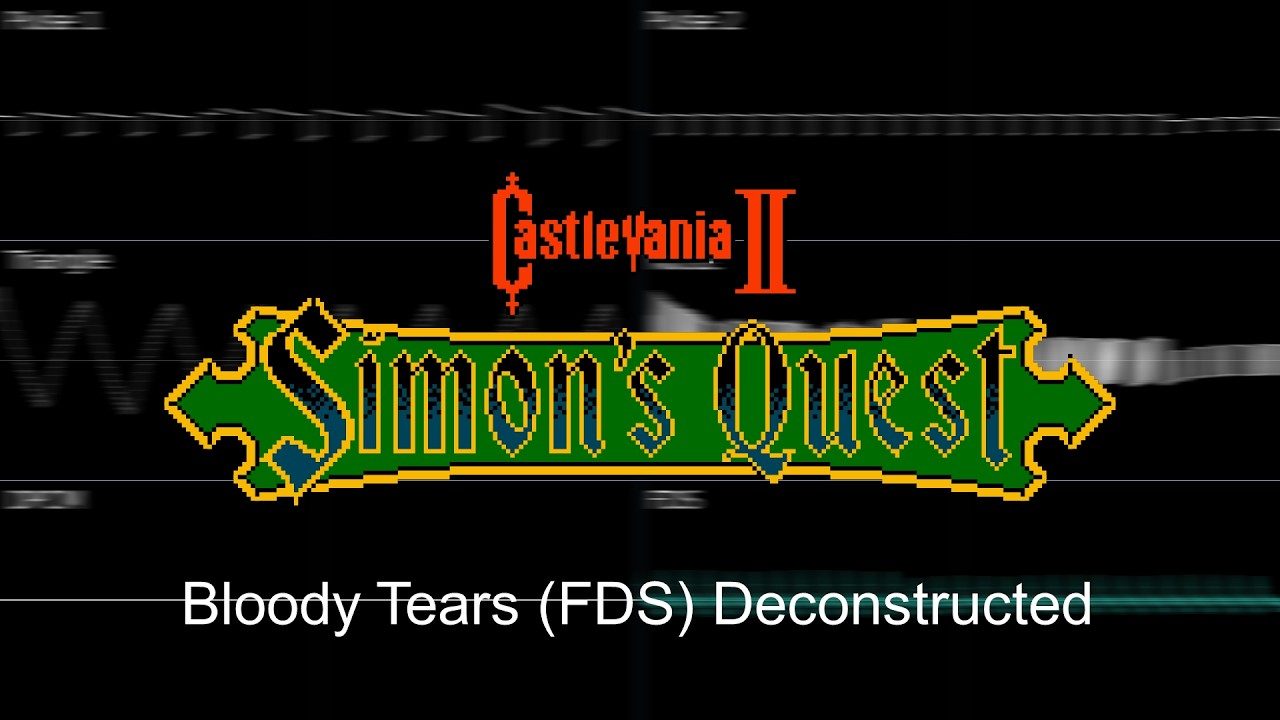 Castlevania II - Simon's Quest (FDS) - Bloody Tears (Oscilloscope Deconstructed)