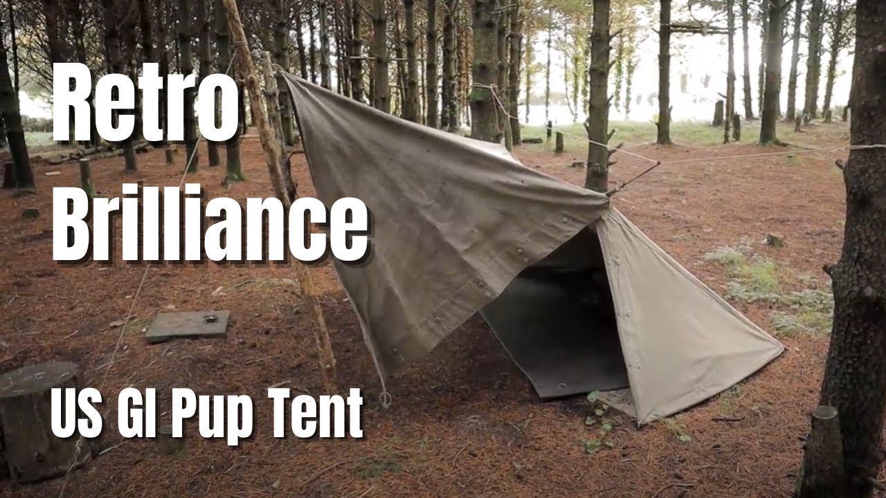 US Army Retro Brilliance - US GI Pup Tent