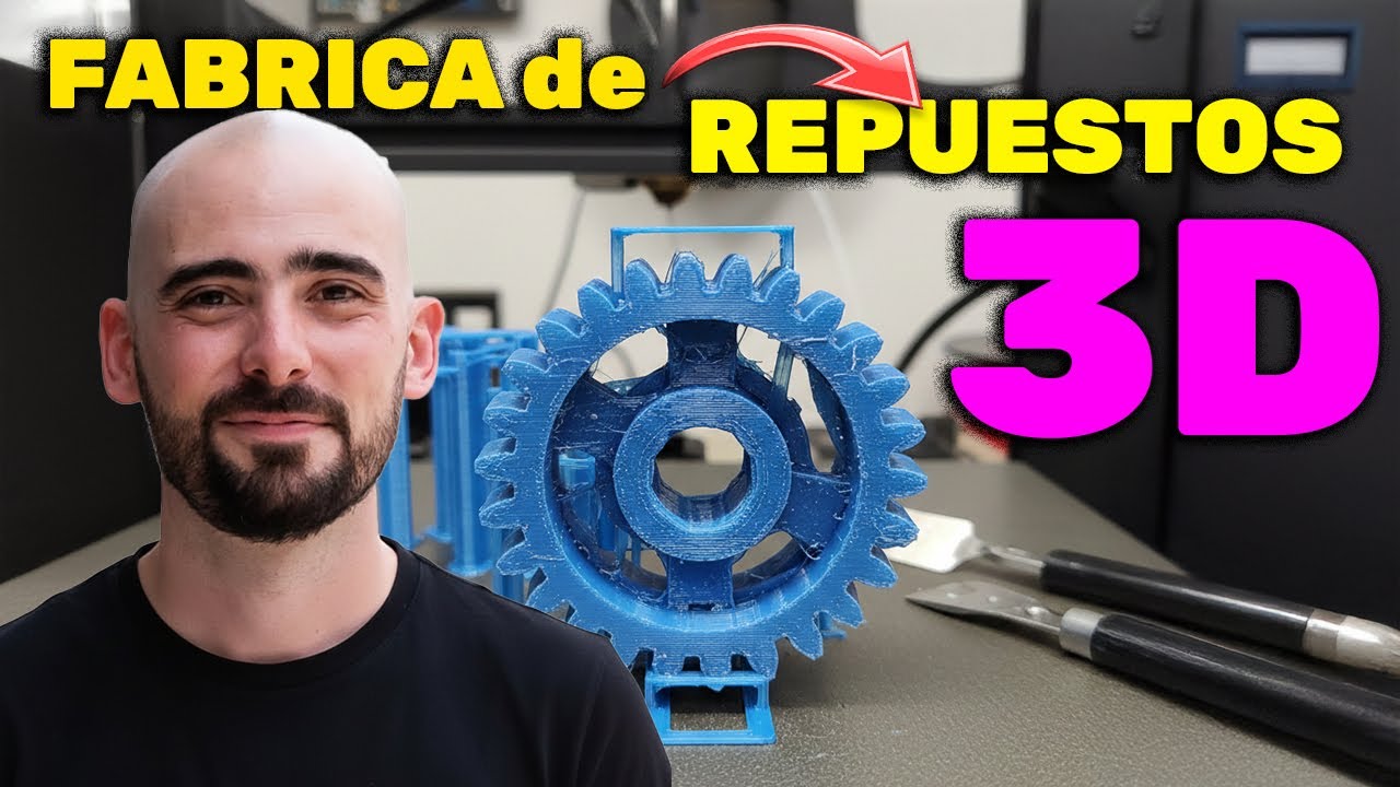 Como FABRICAR REPUESTOS con tu IMPRESORA 3D