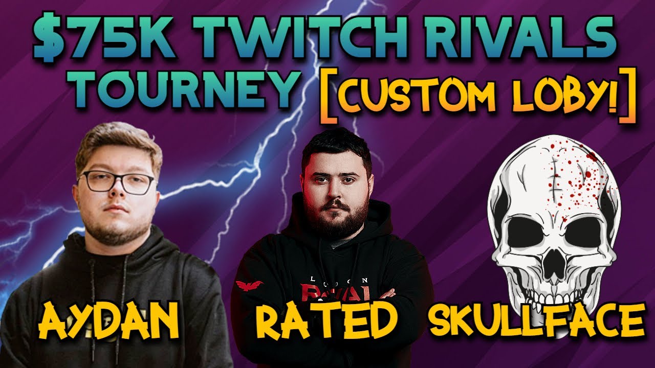 *NEW* WARZONE AYDAN - RATED - SKULLFACE [$75K TWITCH RİVALS TRIOS TOURNEY CUSTOM LOBY!!]