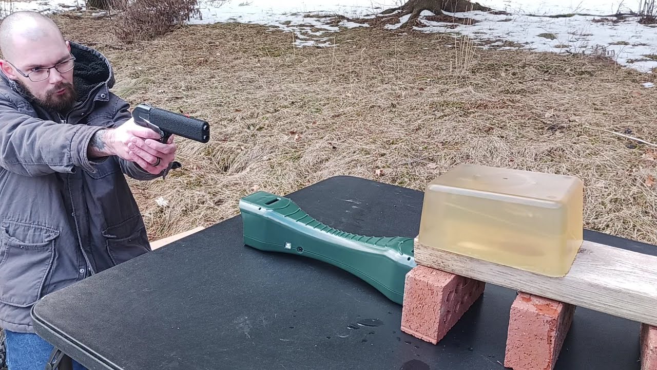 AEA Defender 2 ballistic gel testing