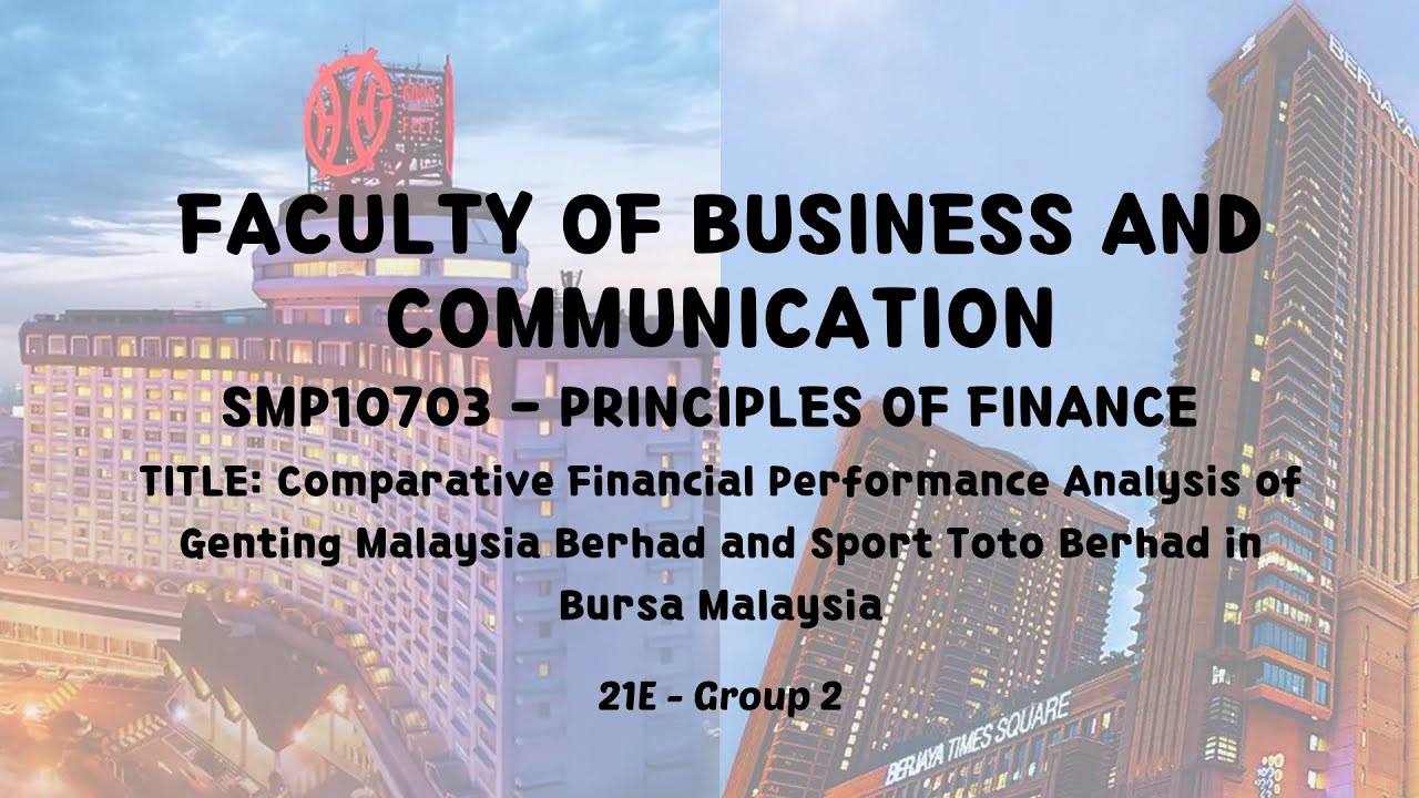 SMP10603 - Principles of Finance