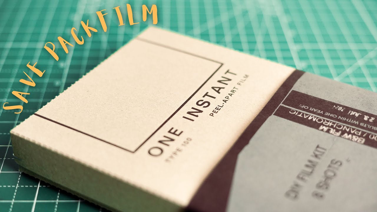 ONE INSTANT - Packfilm yourself! Abbiamo costruito una pellicola Peel-apart!
