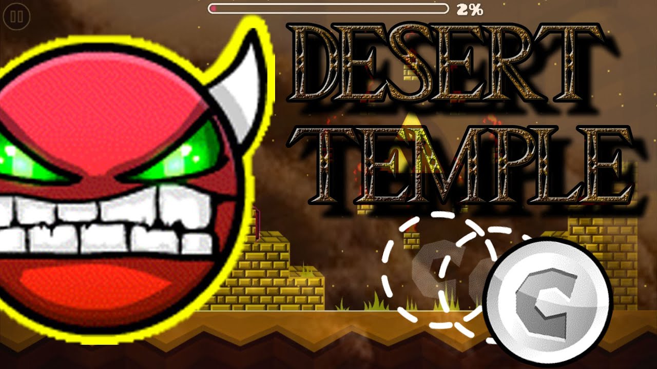 Geometry Dash: Desert Temple By: Michigun