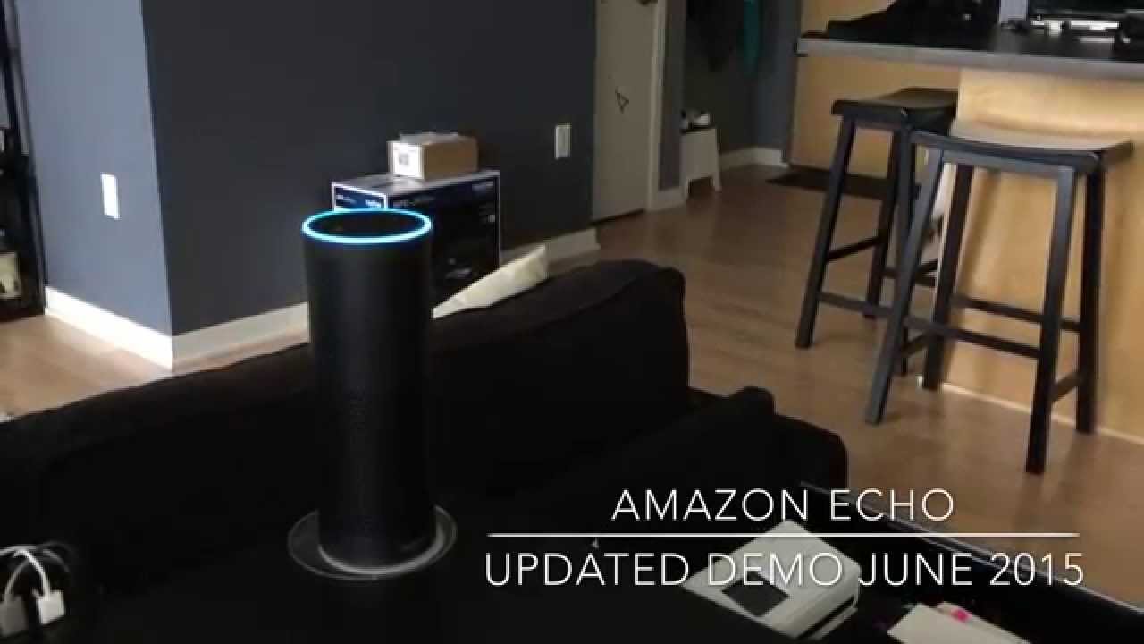 Amazon Echo demo - June 2015 updates and features