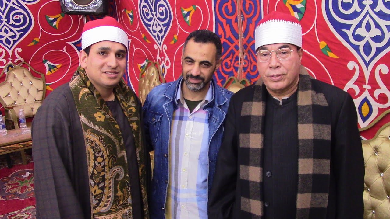 الشيخ خضر احمد مصطفى عزاء الحاج عمر طبانه =ربع العشاء روعه =الشهداء =منوفيه