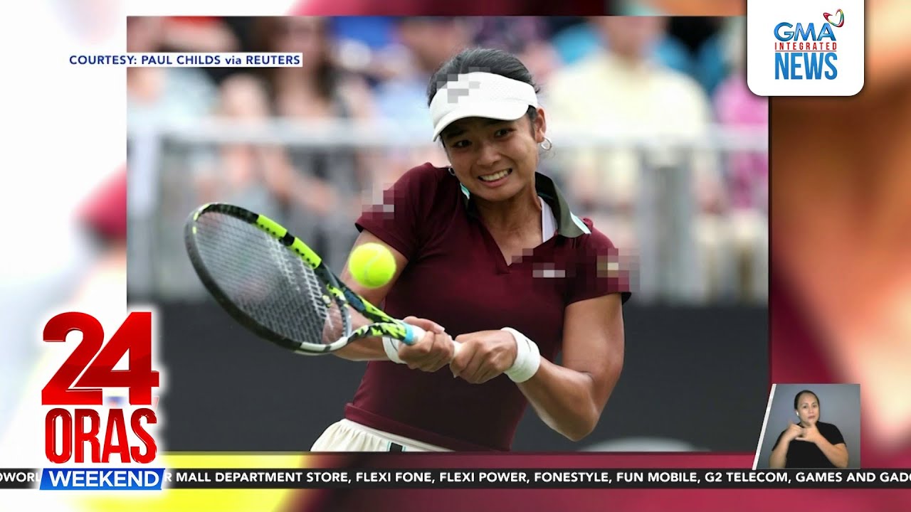Alex Eala, runner-up sa 2025 Eastbourne Open; no. 56 na sa world ranking mula... | 24 Oras Weekend