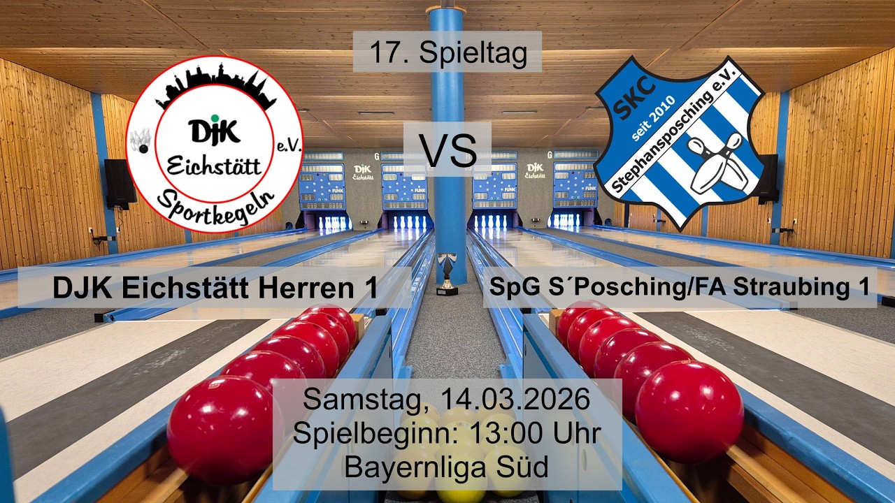 DJK Eichstätt Herren 1 - SpG S´Posching/FA Straubing 1