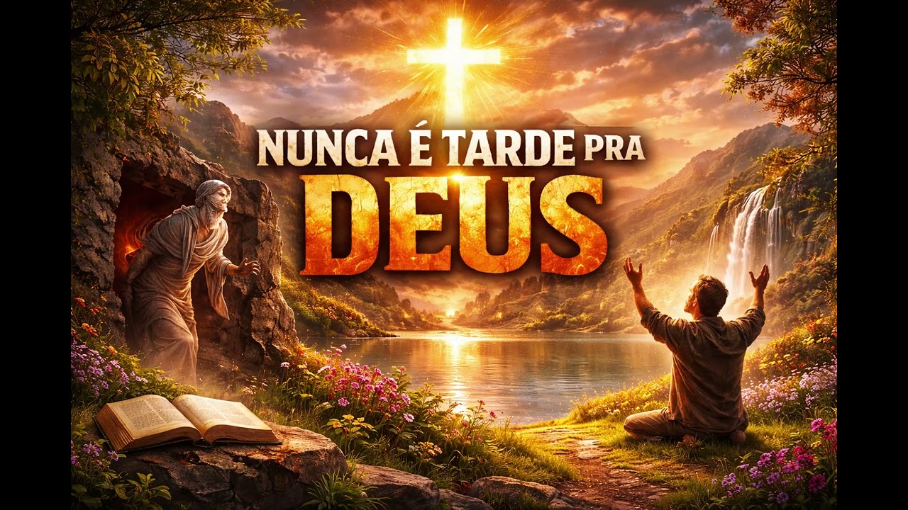 🎵 NUNCA É TARDE PRA DEUS