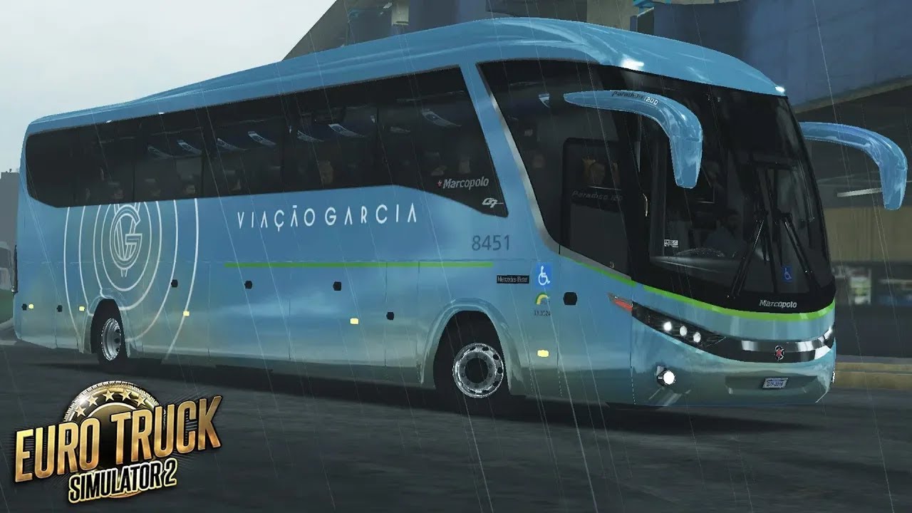 ETS 2 – MOD BUS | G7 1200 | GARCIA | S. José do Rio Preto / Londrina - Rotas+RBR+EAA