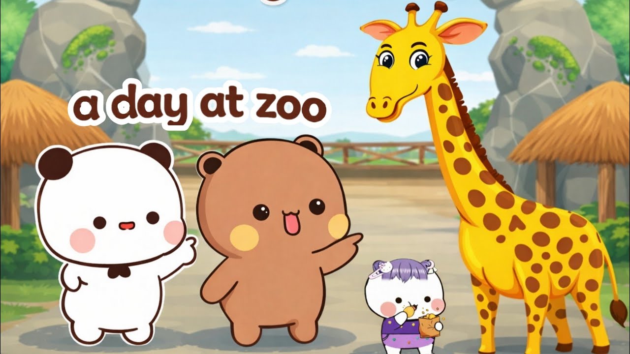 Bubu Dudu Family Enjoying The Zoo 🐘🐼🐯 |  Zoo Adventure!