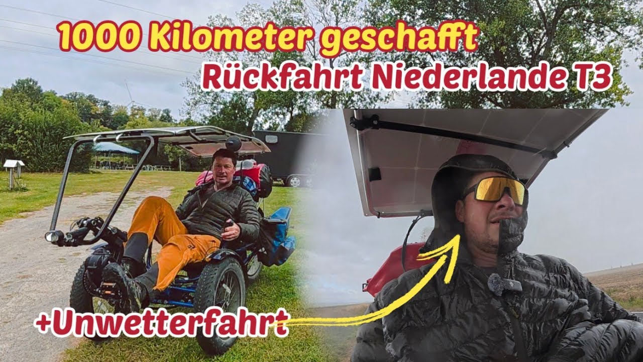 Unwetter bei Helmstedt/1000 Kilometer/Rückfahrt Niederlande T3