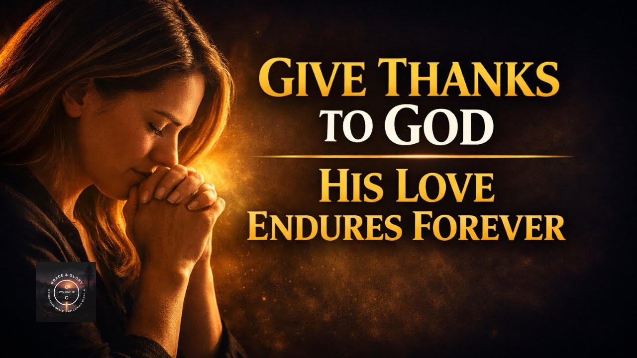Morning prayer Give Thanks to God | A Powerful Prayer of Gratitude, Peace & Trust in God