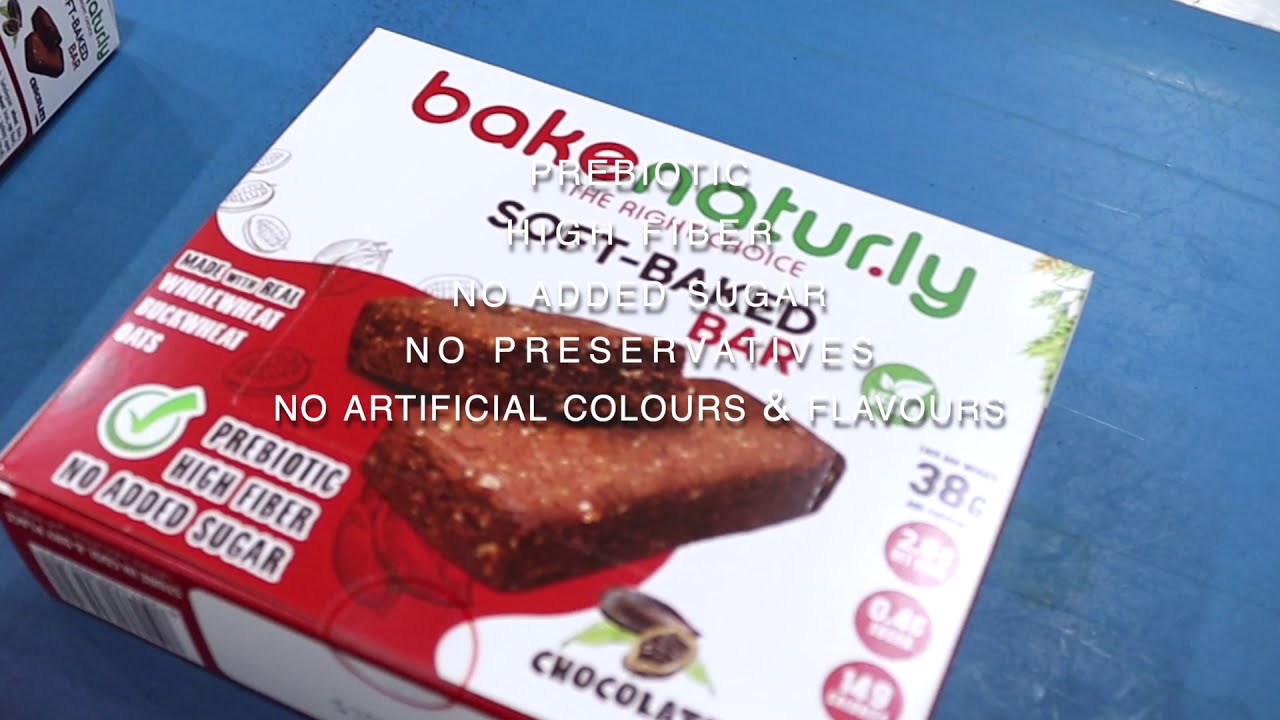 Bake Naturly Soft Baked Bars Production