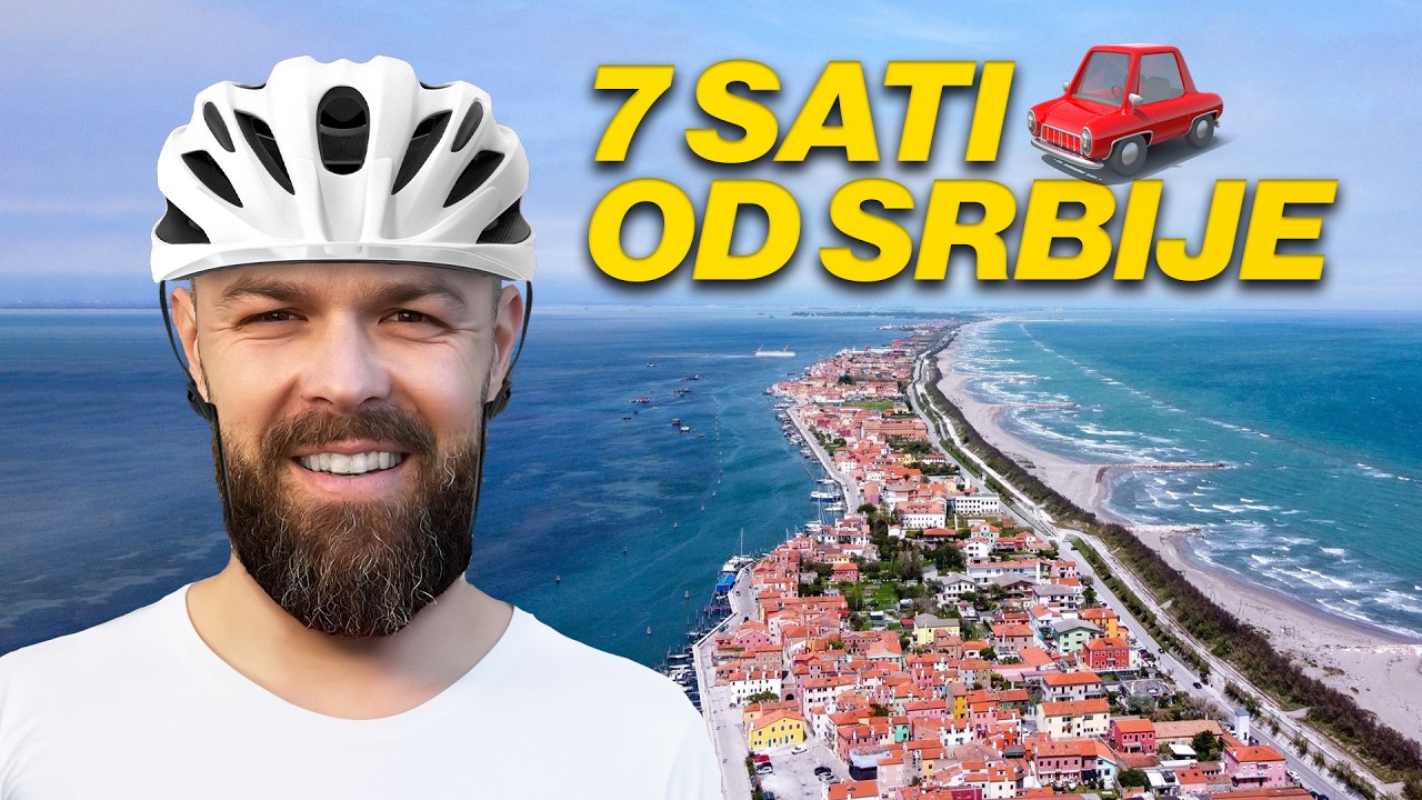 Biciklom po NAJUŽEM OSTRVU  | Najdublji BAZEN u Evropi! Italija