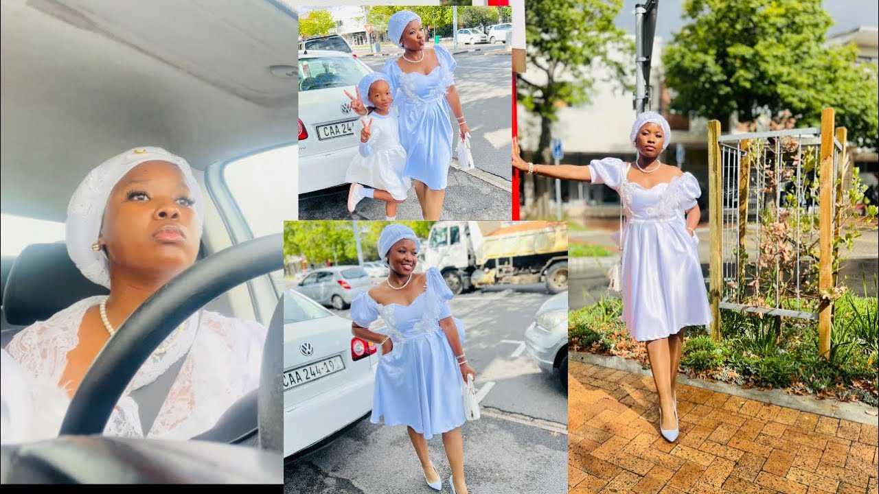 VLOG | All white season 🤍💙🌈| Church Event