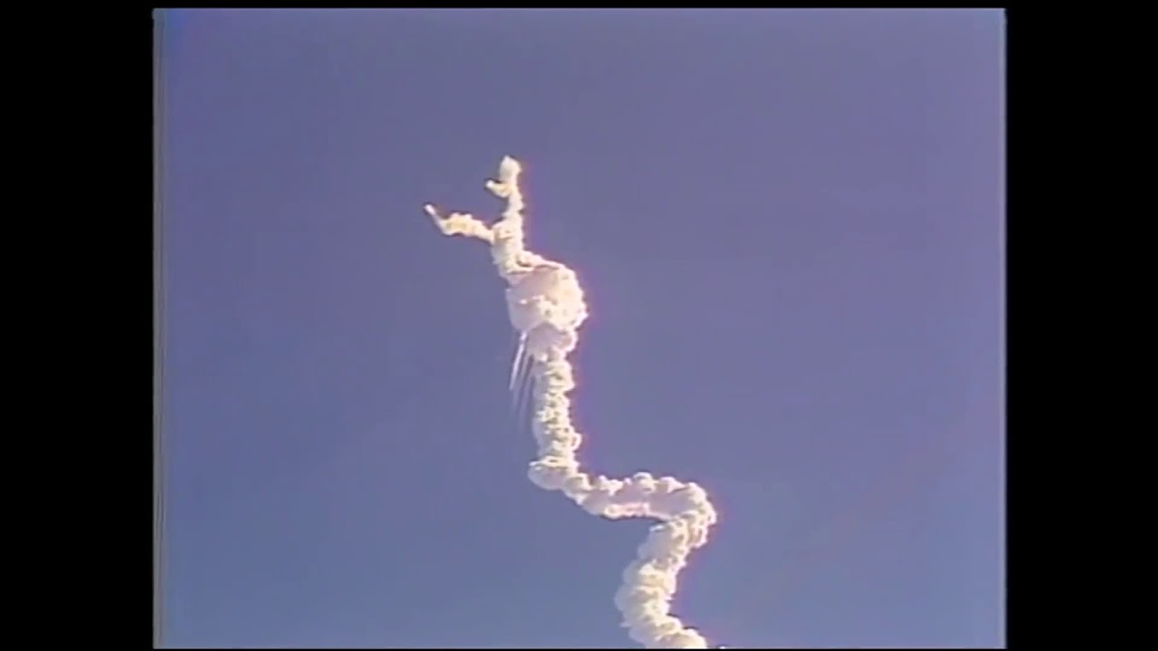 Higher Quality Video Of The Tragic CHALLENGER Explosion