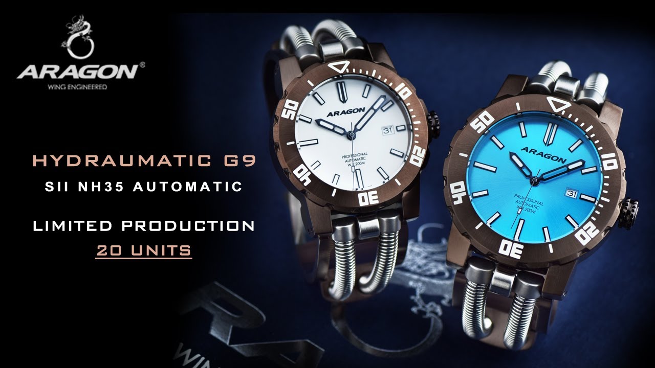 ARAGON&reg; Hydraumatic G9 Automatic (IP Brown)