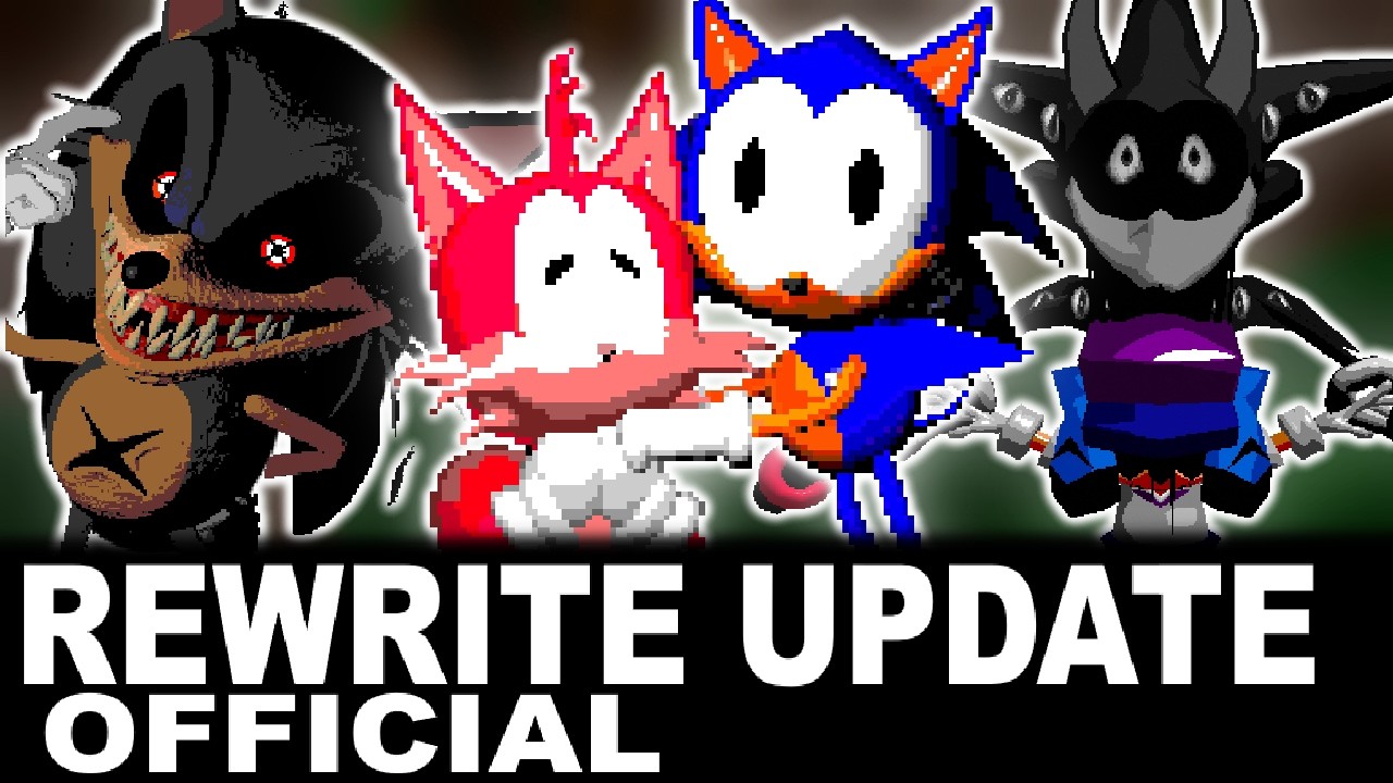 FNF REWRITE FAN UPDATE Bonus Round FULL MOD | Friday Night Funkin'