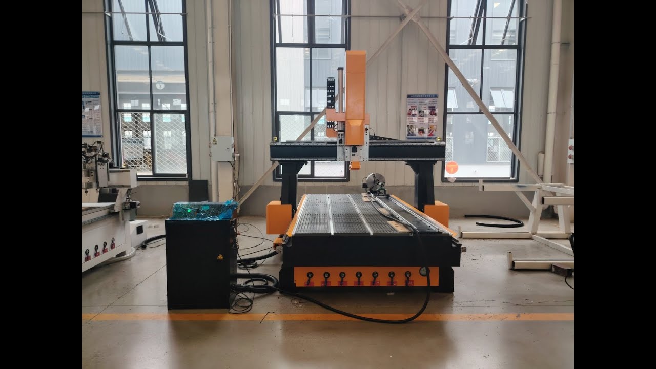 Blue Elephant ELECNC1530 with rotary device testing video.
