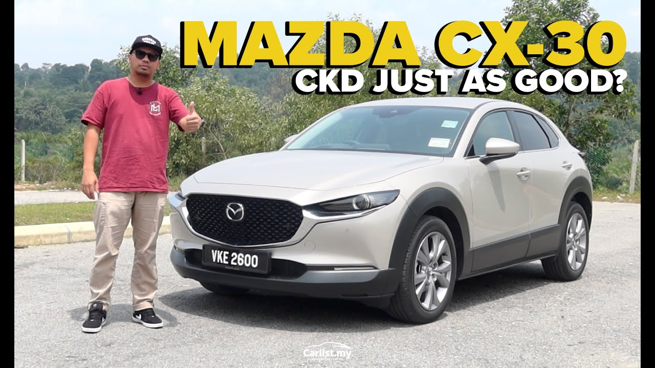ОБЗОР: Mazda CX-30 High+ 2023 года — CKD лучше?