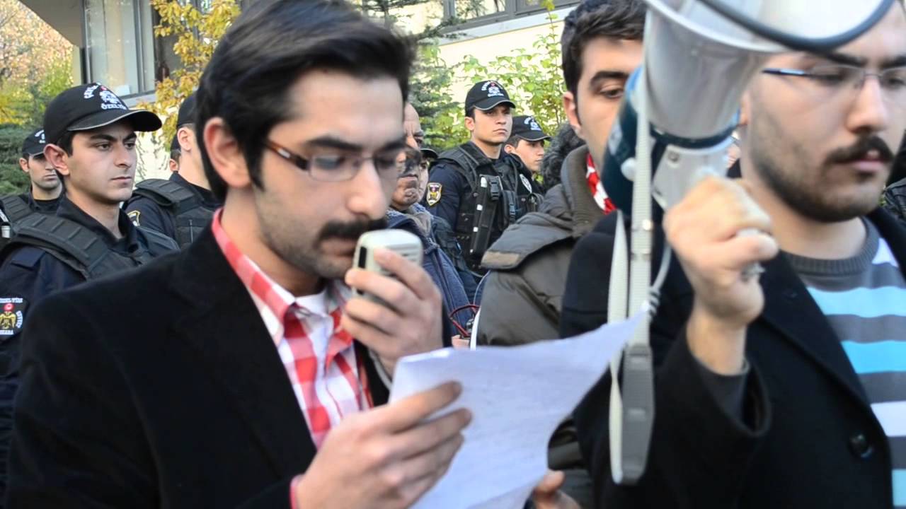 İran tarafından yapılan hakarete Ankara'daki Türkçülerin cevabı. 14.11.2015