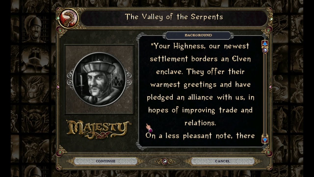 Majesty Ep 30 - Hidden Snake Pit - Valley of Serpents mission