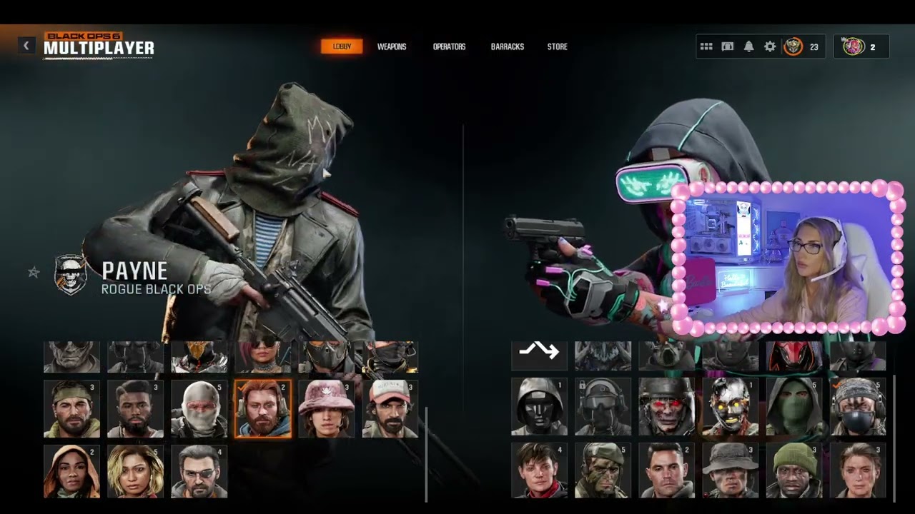 ♡ MNK Black Ops Camo Grind then Maybe a new game later if we're feelin' Froggy ♡ Your Fav Barbie