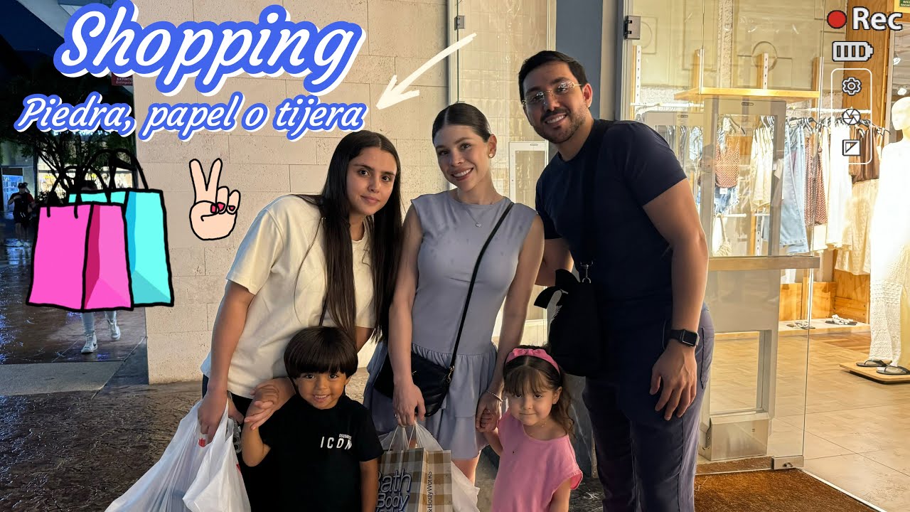 VLOG/ Con un PIEDRA, PAPEL O TIJERA! Se decidirán LAS COMPRAS DE HOY de annya, memeo, Mayve y Ana