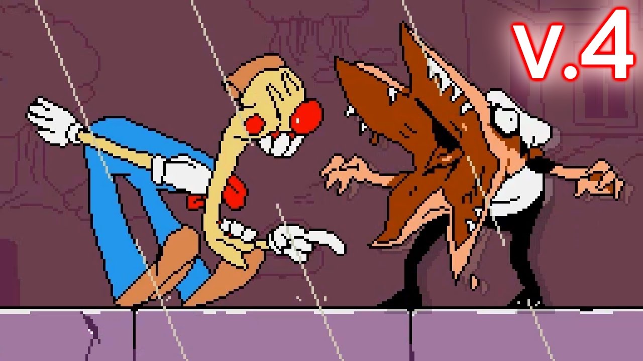 Playable Fake Peppino, but UPDATED AGAIN! :D v.4 [Pizza Tower mods Gameplay]