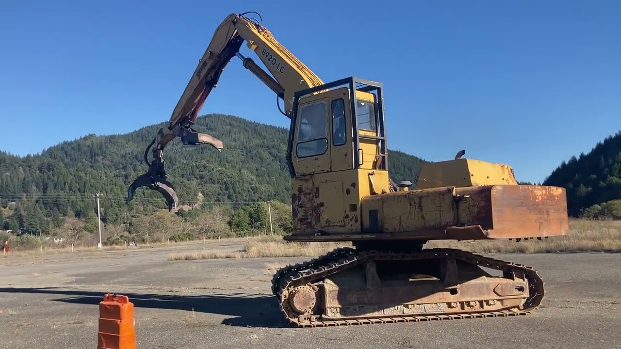 1990 John Deere 892D LC Shovel Logger