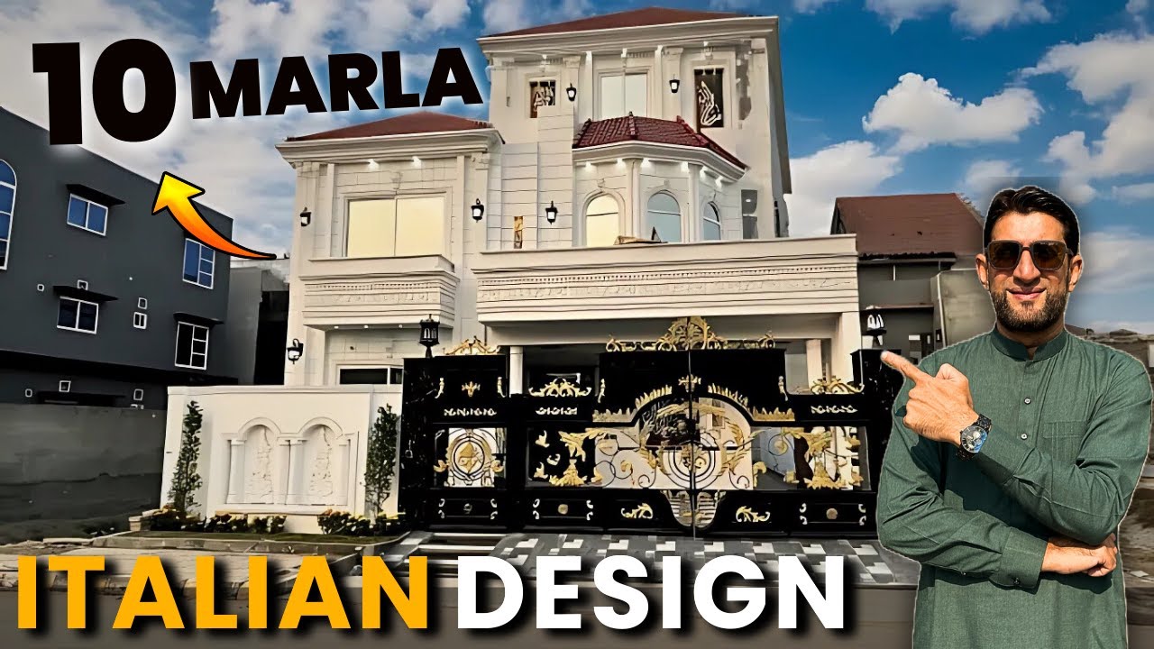 10 Marla ITALIAN DESIGN House For Sale in Lahore | Al Rehman Garden Phase 2