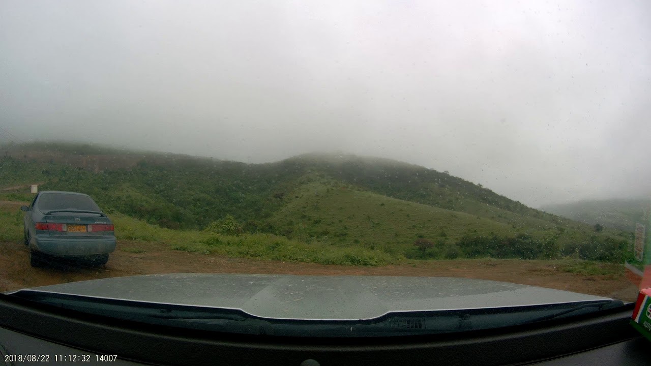 Driving through Dhofar Mountains Salalah Oman 2018