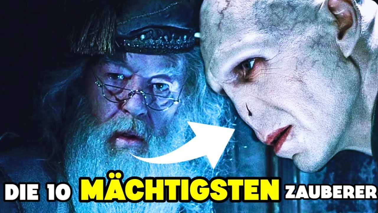Die 10 MÄCHTIGSTEN Zauberer in der Geschichte von Harry Potter - Harry Potter Wissen