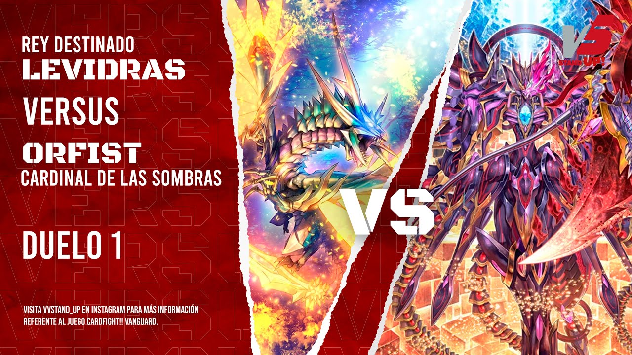Destined King of Infinity, Levidras Empireo vs Cardinal Mors, Orfist Masques partida 1 CfV test