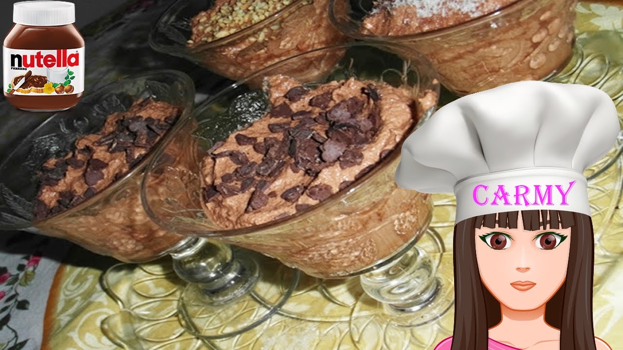 Ricetta Mousse alla nutella