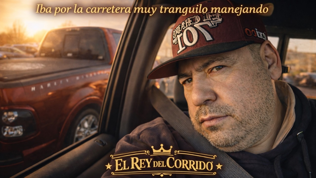 Iba por la carretera muy tranquilo manejando - El Rey del Corrido