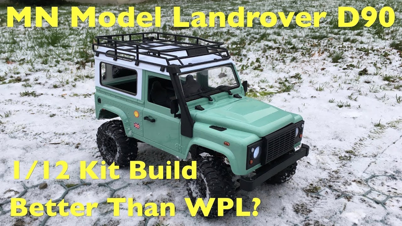 MN Model D90 Land Rover Defender: Dirt Cheap 1:12 Crawler Kit Build! Better Than WPL?